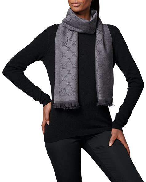 gucci black scarf women|conscious Gucci scarf.